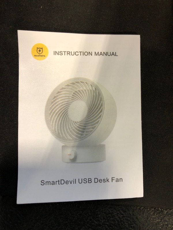 Photo 3 of UNABLE TO TEST.

SmartDevil USB Desk Fan