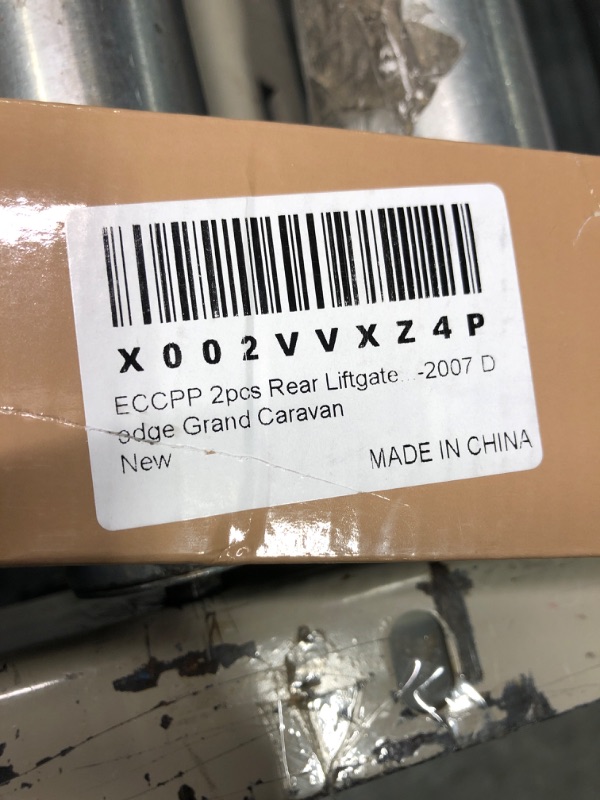 Photo 3 of ECCPP 2pcs Rear Liftgate Lift Supports Strut rods for 2001-2007 Chrysler Town & Country,2001-2003 Chrysler Voyager, 2001-2007 Dodge Caravan,2001-2007 Dodge Grand Caravan