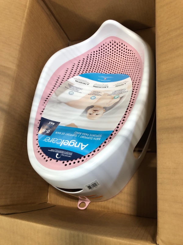 Photo 1 of Angelcare Baby Bath Support (Pink) | Ideal for Babies Less than 6 Months Old