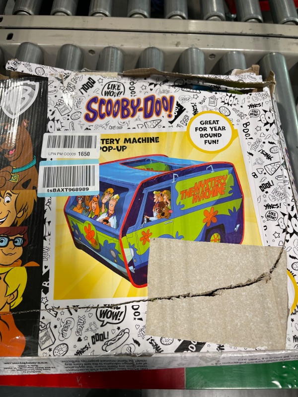 Photo 2 of Sunny Days Entertainment Scooby Doo Mystery Machine Tent – Kids Pop Up Play Tent | Scooby Doo Toy