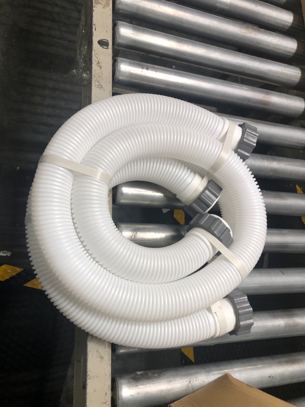 Photo 2 of 1.5" Diameter Pool Pump Replacement Hose for Intex Filter Pumps Sand Pump & Saltwater Systems - 59" Long(2 Pack)