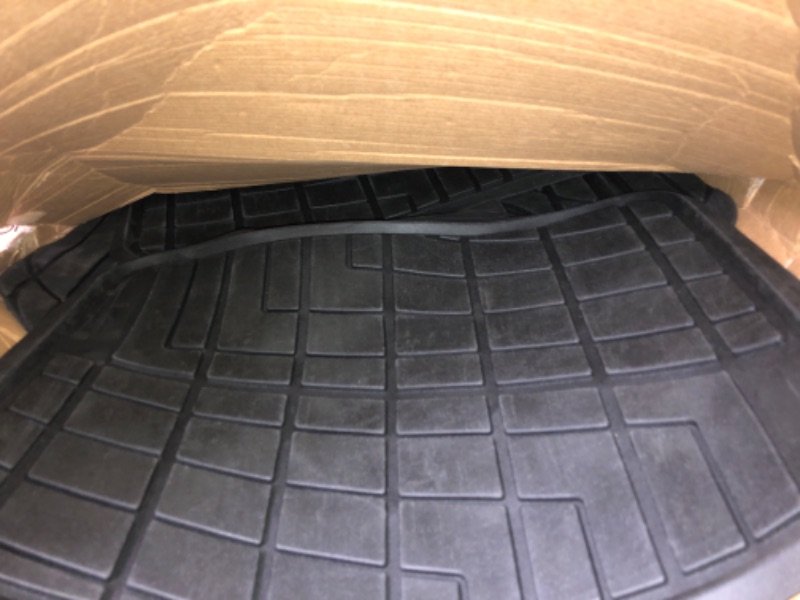 Photo 3 of FH Group Automotive Floor Mats - Heavy-Duty Rubber Floor Mats for Cars, Universal Fit Full Set, Climaproof Floor Mats, Trimmable Floor Mats for Most Sedan, SUV, Truck Floor Mats Black