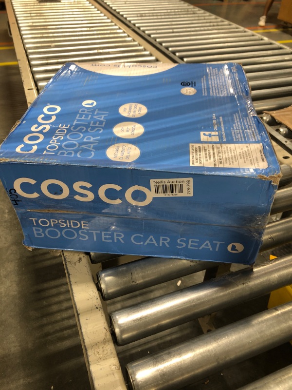 Photo 1 of Cosco Topside Booster Car Seat - Easy to Move, Lightweight Design (Grape), 1 Count (Pack of 1)