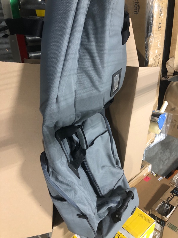 Photo 2 of Amazon Basics Soft-Sided Golf Travel Bag Grey