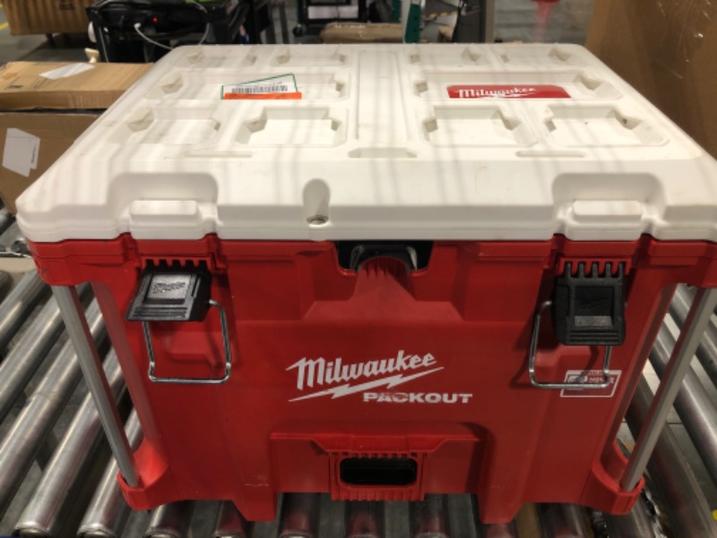 Photo 2 of 48-22-8462 Fits Milwaukee Packout Tool Box Cooler, 40QT XL Cooler w/Impact Resistant Polymer Body