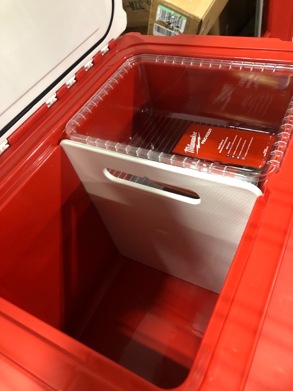 Photo 4 of 48-22-8462 Fits Milwaukee Packout Tool Box Cooler, 40QT XL Cooler w/Impact Resistant Polymer Body
