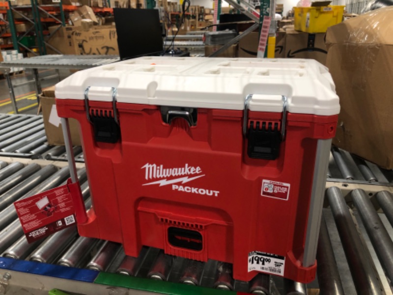 Photo 3 of 48-22-8462 Fits Milwaukee Packout Tool Box Cooler, 40QT XL Cooler w/Impact Resistant Polymer Body