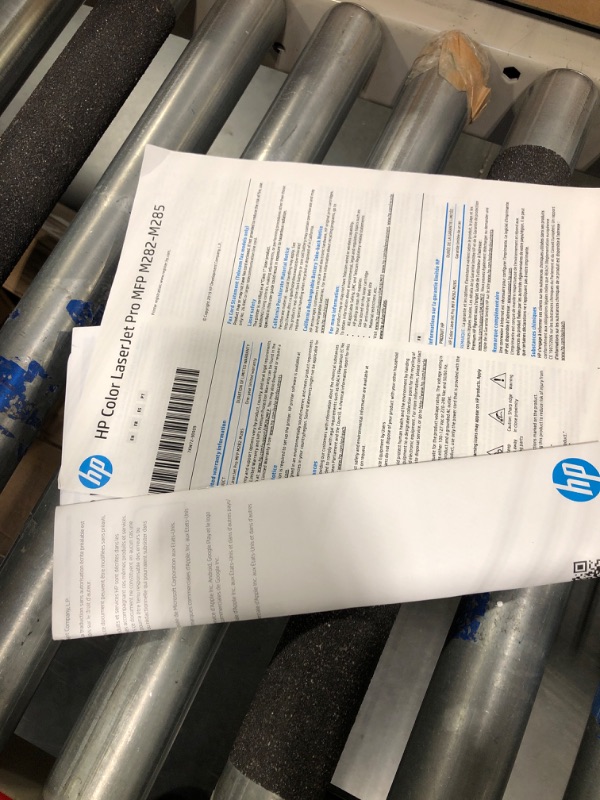 Photo 5 of HP Laser Jet PRO M283CDW Color MFP 22PPM 256 MB 7KW73A ** MISSING TONER CARRTRIDGES ** 