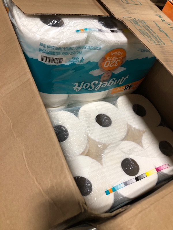 Photo 1 of Angel Soft® Toilet Paper, 48 Mega Rolls = 192 Regular Rolls, 2-Ply Bath Tissue