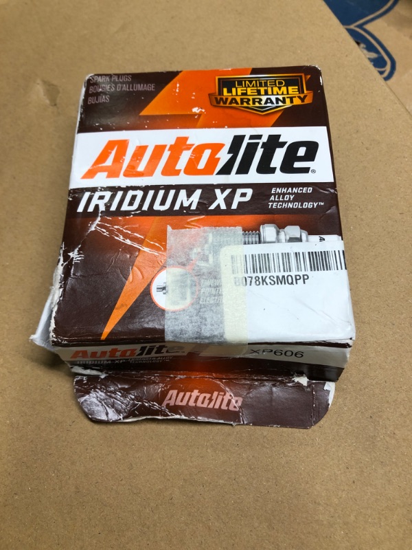 Photo 2 of Autolite Iridium XP Automotive Replacement Spark Plugs, XP606 (4 Pack)