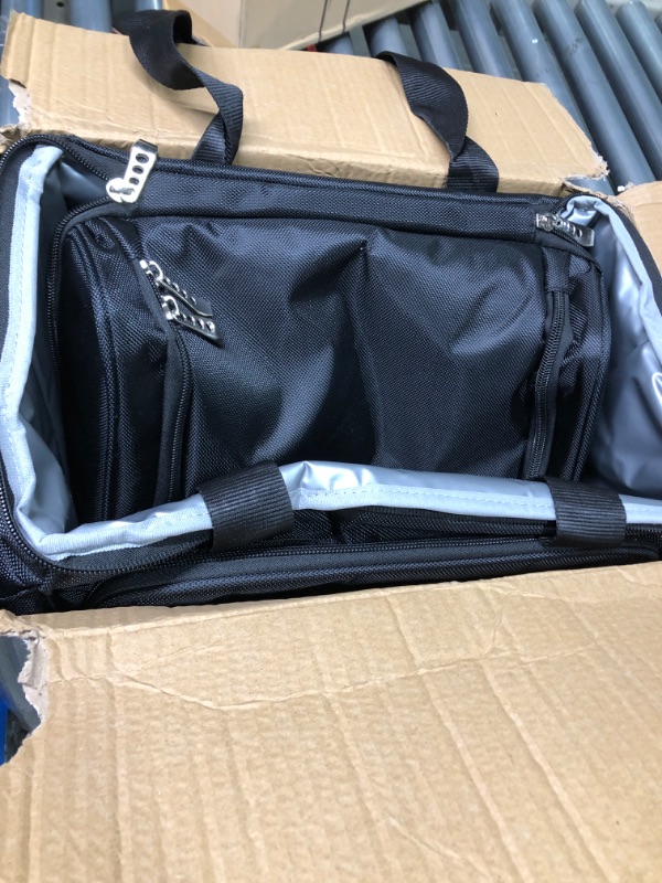 Photo 2 of XXX-Extra Large Multiple Meals Cooler Bag (14x13x9.5 in) with Leakproof Hard Liner Bucket. Two Insulated Compartment, Heavy Duty 1680D Fabric, Thick Insulation, Reinforced Stiches, Durable Zipper.