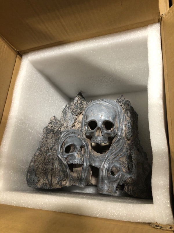 Photo 1 of Allcolor Fish Tank Decor Rocks.Aquarium Decoration Model.Easy Superior Aquascape. (Skull Canyon L) Skull Canyon Pro