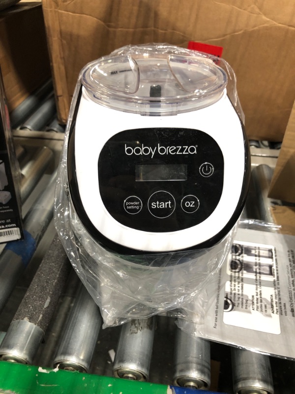 Photo 3 of Baby Brezza Formula Pro Mini Baby Formula Maker – Small Baby Formula Mixer Machine Fits Small Spaces and is Portable for Travel– Bottle Makers Makes The Perfect Bottle for Your Infant On The Go Formula Pro Mini Dispenser Machine