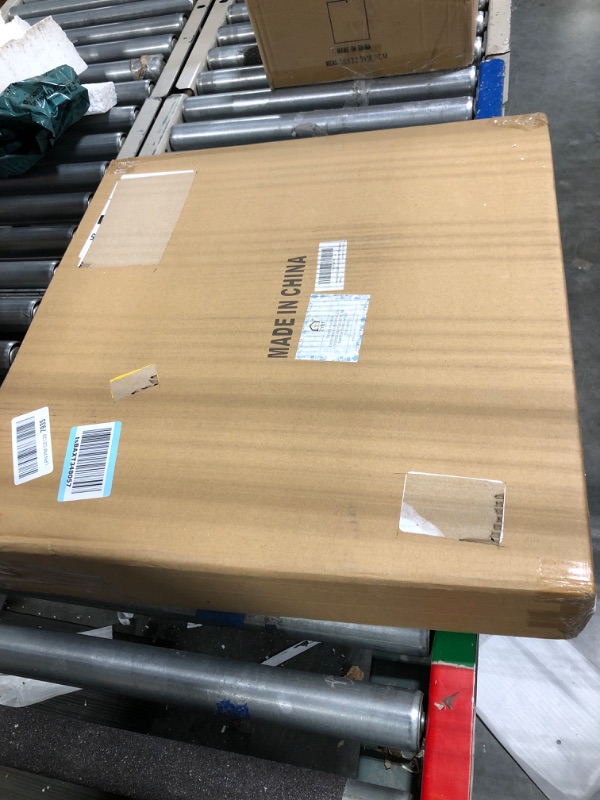 Photo 1 of Round Coffee Table Set of 2, Natural Boho Coffee Table, Small Mid Century Modern Rattan Coffee Table, Boho Side Table End Tables for Living Room Bedroom Office Balcony Natural Walnut - Set