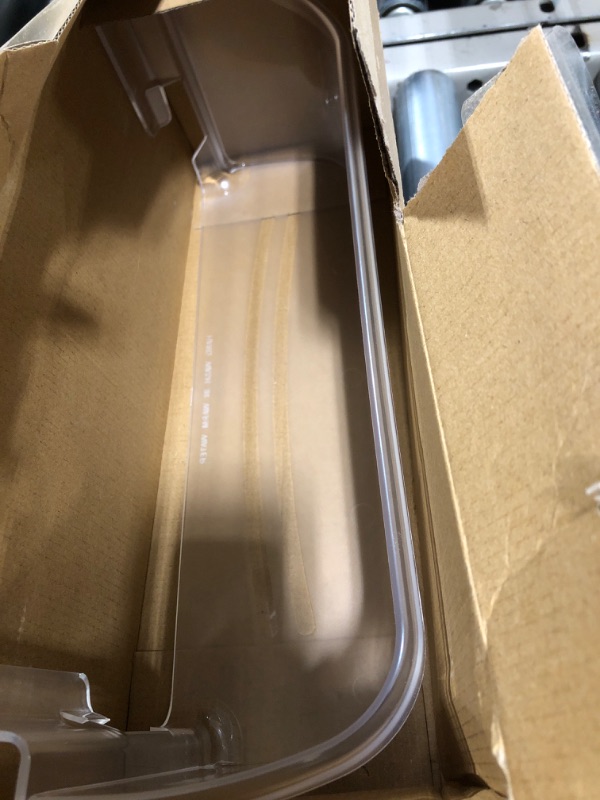 Photo 3 of 240323002 Refrigerator Door Bin Shelf Compatible with Frigidaire or Electrolux, Bottom 2 Shelves on Refrigerator Side, Single Unit, Clear, Replaces PS429725, AP2115742, AH429725?