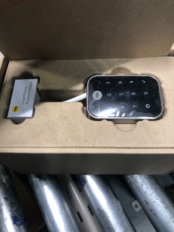 Photo 1 of Yale Assure Lock 2 Touch with Wi-Fi (New) - Fingerprint Smart Lock Key-Free in Satin Nickel - YRD450-F-WF1-619 Key-Free Satin Nickel