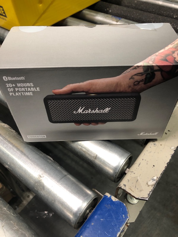 Photo 2 of Marshall Emberton Bluetooth Portable Speaker - Black