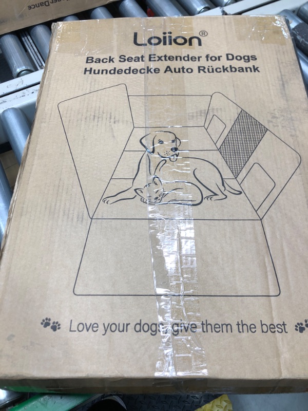 Photo 1 of Back Seat Extender for Dogs, Dog Car Seat Cover Hard Bottom, Pet Seat Cover with Mesh Window, Dog Seat Covers for Car Travel Camping, Dog Hammock for Car, Truck, Dog Trunk Cover for SUV one-piece