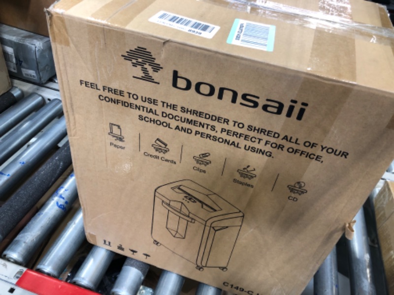 Photo 2 of Bonsaii C149-C Shredder and 24-Pack Lubricant Sheets