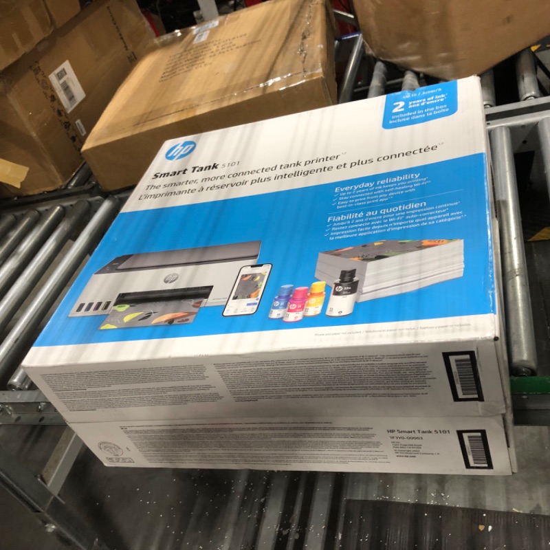 Photo 2 of ********* FOR PARTS ******* HP Smart-Tank 5101 Wireless All-in-One Ink-Tank Printer with up to 2 Years 