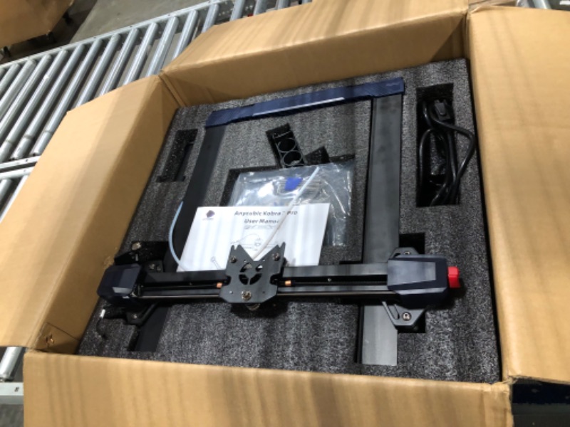Photo 3 of ****FOR PARTS ONLY******ANYCUBIC Vyper, Upgrade Intelligent Auto Leveling 3D Printer with TMC2209 32-bit Silent Mainboard, Removable Magnetic Platform, Large 3D Printers with 9.6" x 9.6" x 10.2" Printing Size