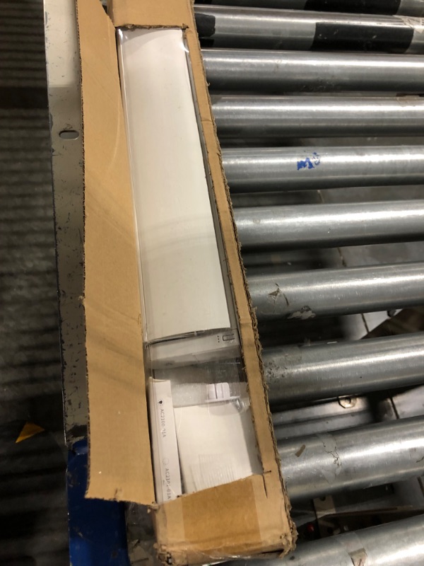 Photo 1 of MUSCLEAREA Motorized Blinds with Remote,Upgraded to?Automatic Blinds No Drill? Grasscloth Fabric,Smart Blinds,Cordless Roller Shades,Electric Blinds for Windows,Work with Alexa/Google,White 23" Wx72H White 23" Wx72 H
