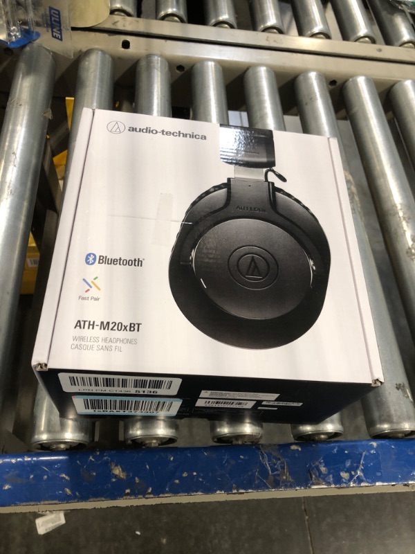 Photo 2 of Audio-Technica ATH-M20xBT Wireless Over-Ear Headphones Bluetooth Wireless