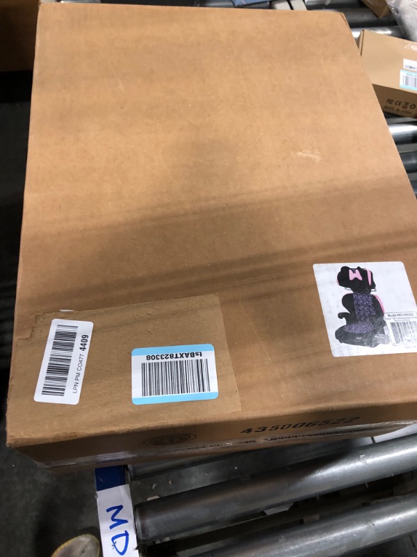 Photo 1 of Disney Baby Pronto! Belt-Positioning Booster Car Seat, Belt-Positioning Booster: 40–100 pounds, Minnie Dot Party