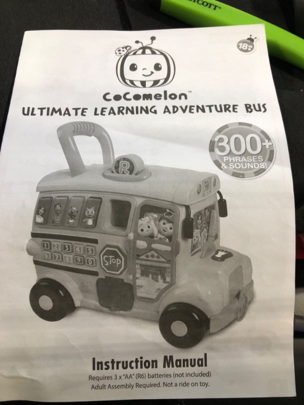 Photo 1 of CoComelon Ultimate Adventure Learning Bus, Preschool Learning and Education, 15 pieces, Sounds and Music, Officially Licensed Kids Toys for Ages 2 Up by Just Play
