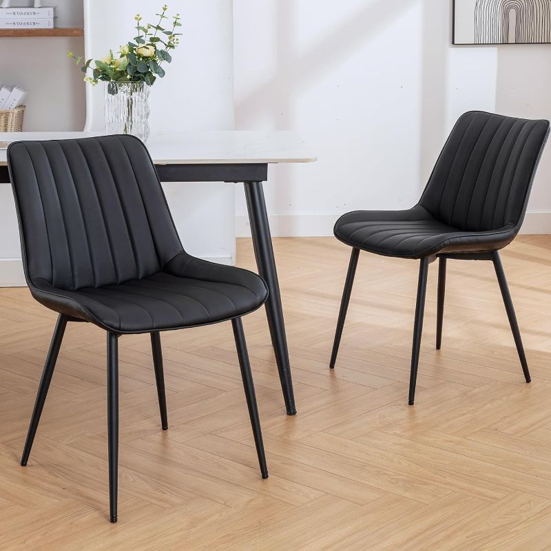 Photo 1 of Rucuken dining chairs black