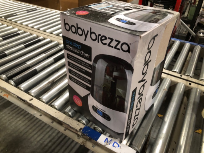 Photo 2 of Baby Brezza Baby Bottle Sterilizer and Dryer Machine – Electric Steam Sterilization - Universal Fit - Pacifiers, Glass, Plastic, and Newborn Feeding Bottles