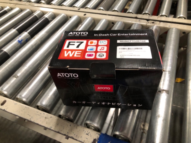 Photo 1 of ATOTO F7WE 7inch Touchscreen Double DIN Car Stereo, Wireless CarPlay & Wireless Android Auto, in-Dash Video Receivers, Bluetooth, MirrorLink, HD LRV, Voice Control, F7G2B7WE F7WEBUS