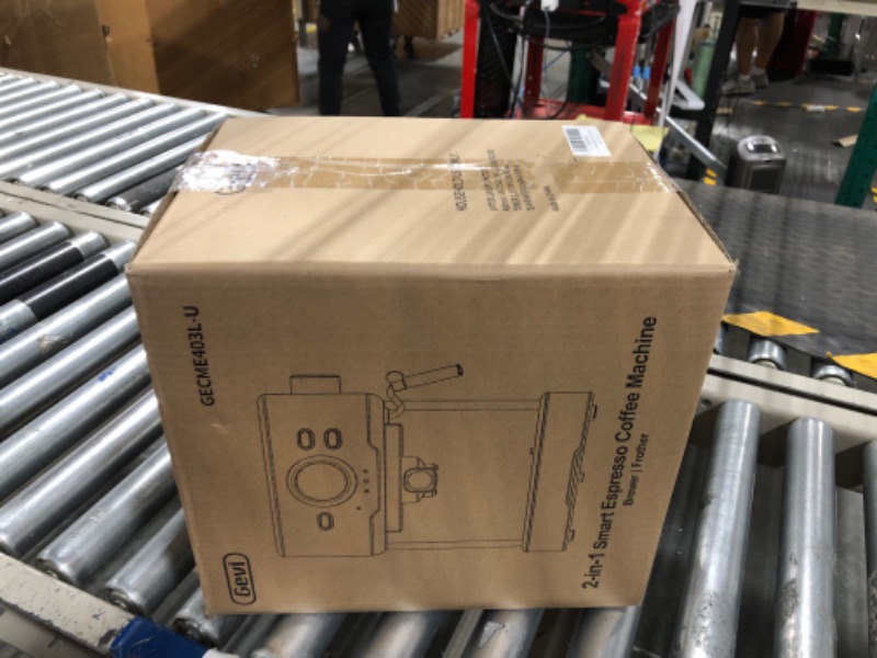 Photo 1 of Gevi Espresso Machine, Espresso Maker with Milk Frother Steam Wand, Compact Espresso Super Automatic Espresso Machines for home with 34oz Removable Water Tank for Cappuccino, Latte Tibetan Black