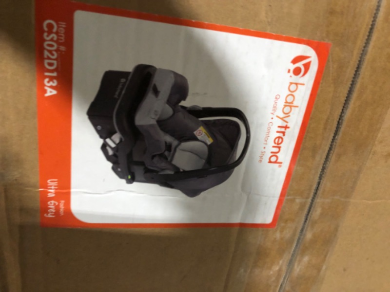 Photo 3 of Baby Trend 35 Infant Car Seat Grey