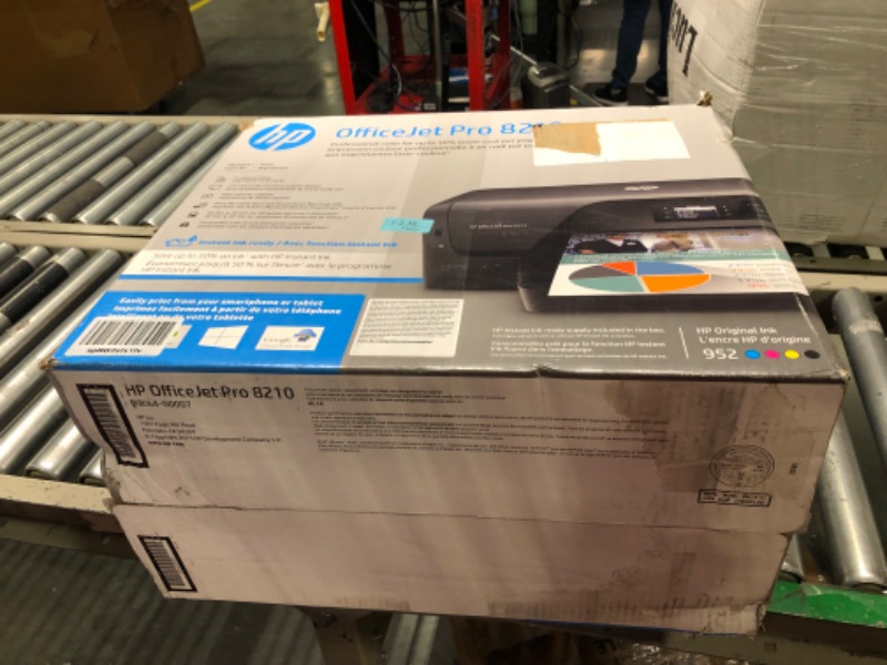 Photo 1 of HP OfficeJet Pro 8210 Wireless Color Printer (D9L64A) with and Instant Ink $5 Prepaid Code Printer + Instant Ink