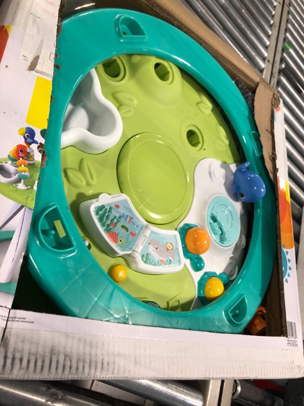 Photo 1 of Bright Starts Around We Go 2-in-1 Walk-Around Activity Center & Table, Tropic Cool