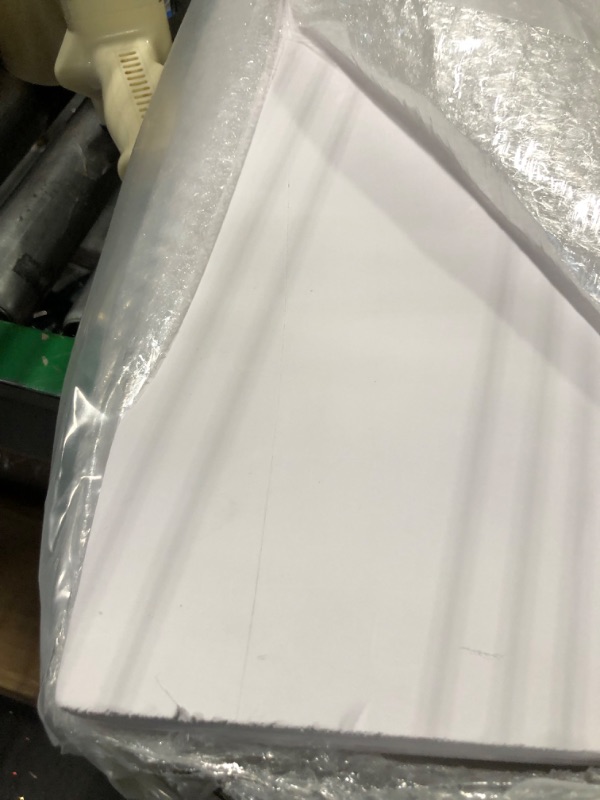 Photo 1 of 20 Pack White Foam Board Bulk, 16 x 20 Inch Large Foam Core Boards High Density Polystyrene Foam Poster Board Blank Foam Signboard for Kids School Office Presentations Art Display Handicraft