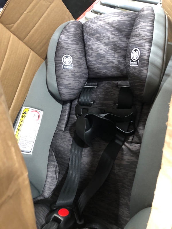 Photo 3 of Cosco Mighty Fit 65 DX Convertible Car Seat (Heather Onyx Gray)