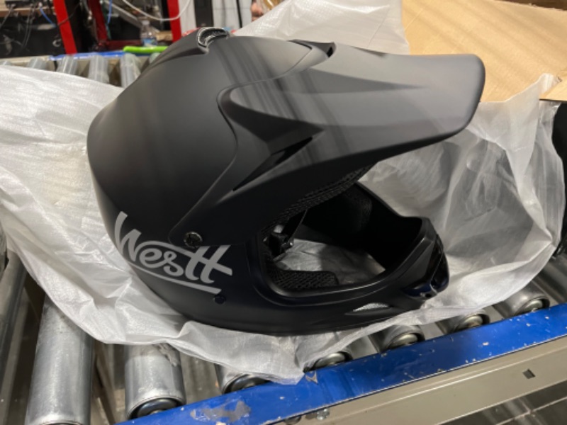 Photo 3 of  Motocross Helmet for Youth & Kids - Motorcycle Helmet 
