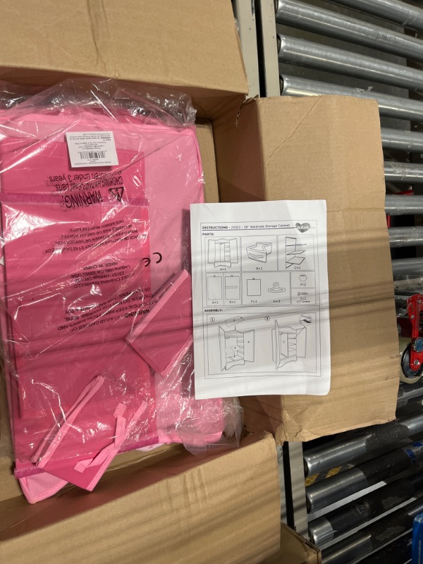 Photo 1 of Adora 18 inch Doll Closet - Pink 'Wardrobe