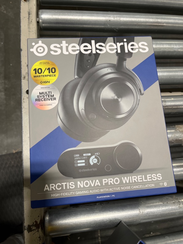 Photo 1 of Arctis Nova Pro Wireless Gaming Headset for PS5 and PS4
