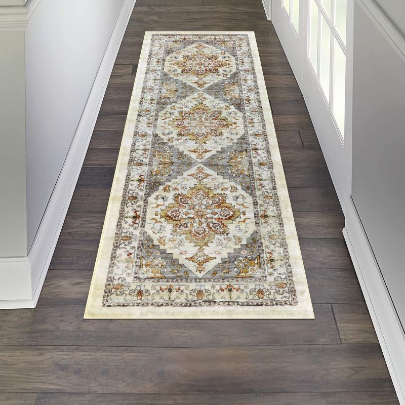 Photo 1 of ***not the same, but similar***Vintage Runner Rug , Non-Slip Non-Shedding Hallway Rug Runner,