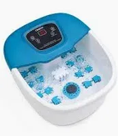 Photo 1 of CINERY Foot Spa Bath Massager with Heat, Bubbles, Vibration and Pedicure Foot Spa with 16 Rollers for Feet Stress Relief, Foot Soaker with Mini Acupressure Massage Points & Temperature Control