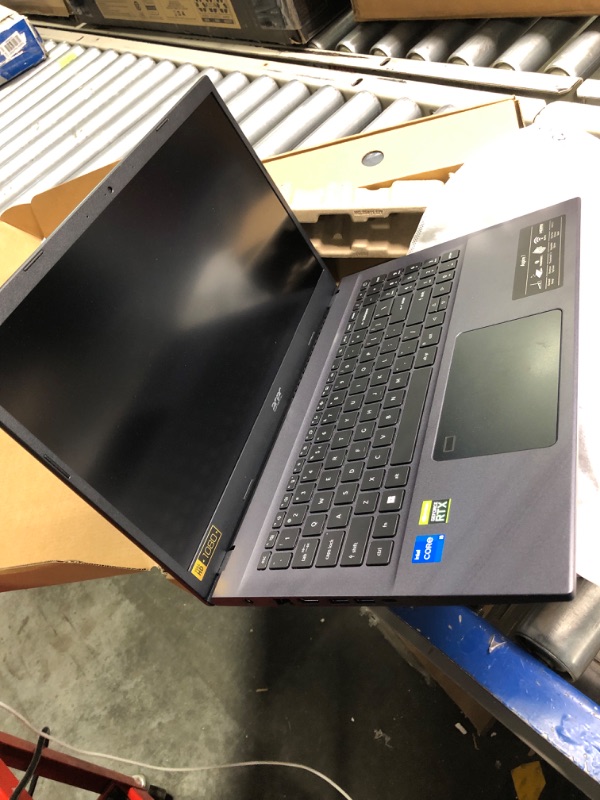 Photo 3 of ACER Aspire 7 Laptop, 15.6/ FHD IPS Display, 12th Gen Intel Core i5-1240P, GeForce RTX 3050, 16GB DDR4, 1TB NVMe SSD, Backlit Keyboard, USB-C, Wi-Fi 6, Bluetooth, Webcam, PDG HDMI, Win 11 Pro