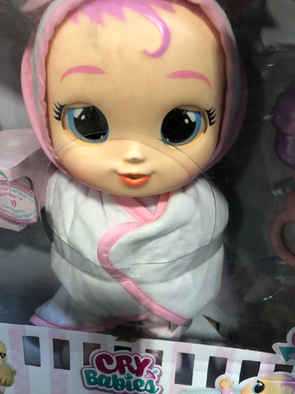 Photo 1 of Cry Babies Newborn Coney - Interactive Baby Doll with 20+ Baby Sounds, Girls & Kids Age 18M and Up