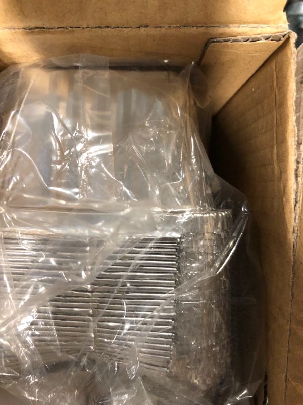 Photo 4 of ***DAMAGED***Loaf Pans with Lid (50 Pack) Disposable Aluminum Foil Bread Baking Tins 8.5 x 2.5 x 4.5 Inches (22 Ounce) *box damaged