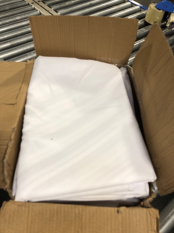 Photo 1 of 10 Pack White Table Cloths