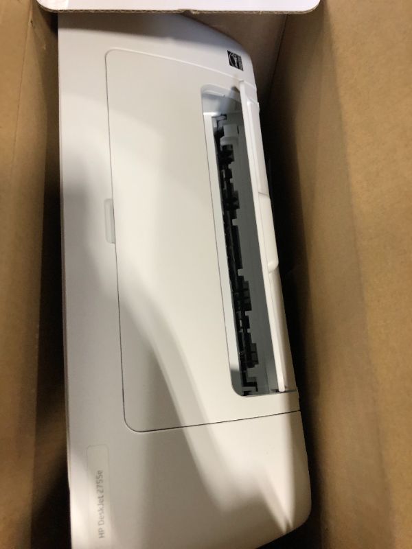 Photo 7 of HP DeskJet 2755e Wireless Color All-in-One Printer with bonus 6 months Instant Ink (26K67A), white
***Used, but in fair condition and functional*** 