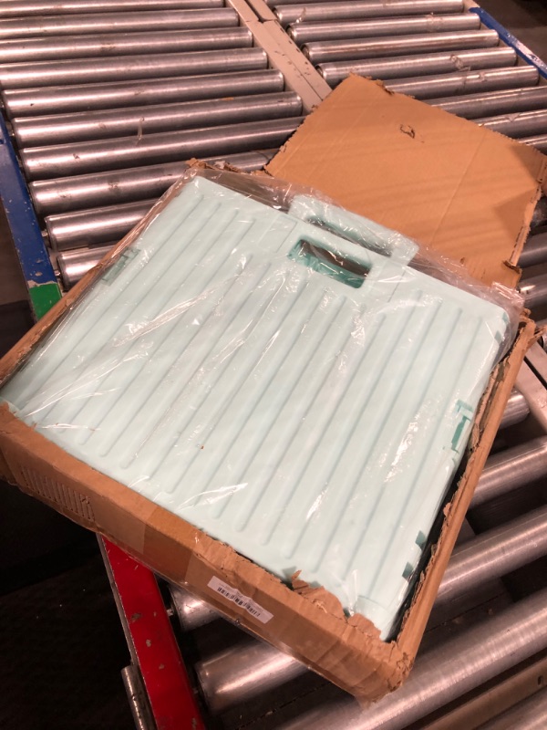 Photo 1 of Baby Blue Folding Utility Cart