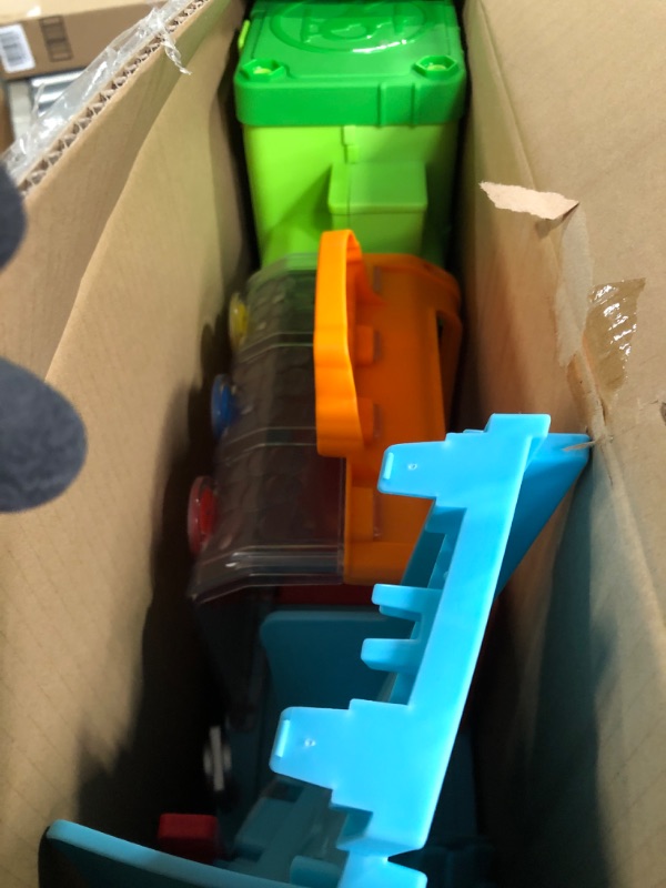 Photo 1 of Fisher-Price Little People Toddler Playset Light-Up Learning Garage with Smart Stages Plus Toy Car and Ramp for Ages 1+ Years Simplified Packaging